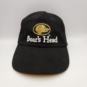 Boar's Head - Breast Cancer, Baseball Hat Cap by Barker Gear - Black